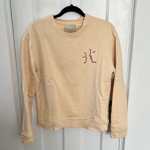 Paloma Wool embroidered faces sweatshirt